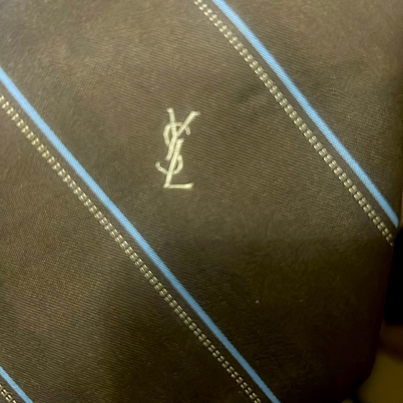 YSL Neck tie 100% silk nwot - Picture 1 of 4